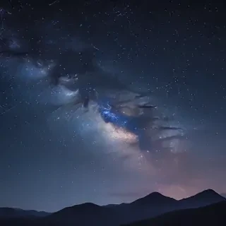 starry background iphone
