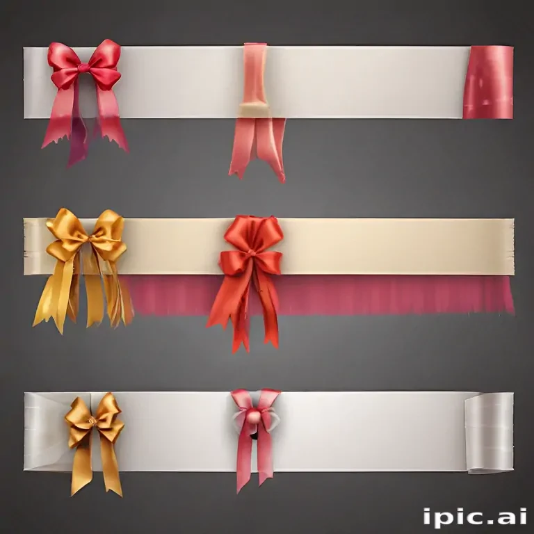 ribbon banners