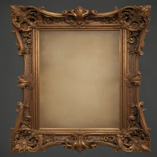 antique frame png