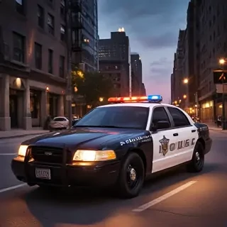 police car wallpaper