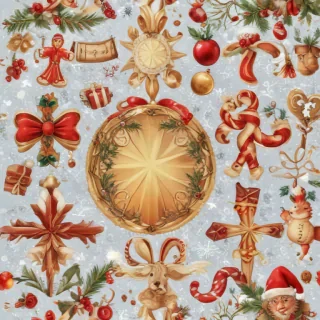 merry christmas clipart transparent background