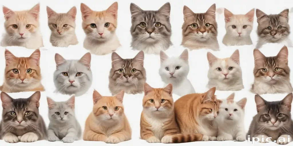 cat clipart transparent background