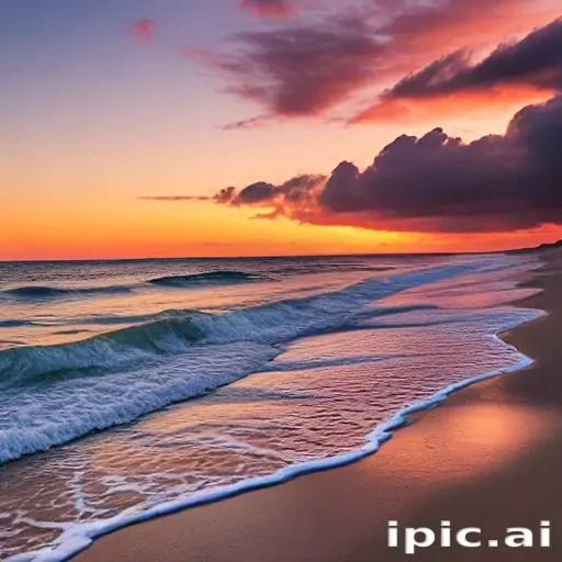 sunset wallpaper beach