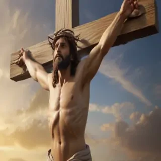 picture of jesus on the cross