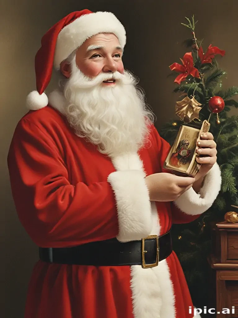 vintage santa images