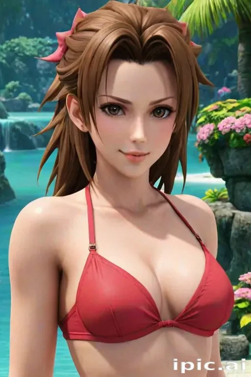 aerith bikini