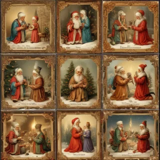 printable vintage christmas images