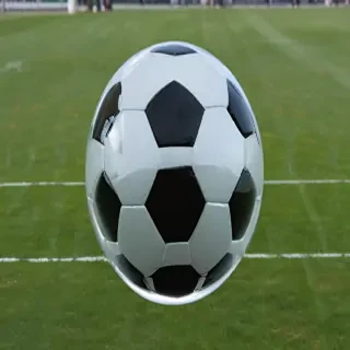 transparent soccer ball