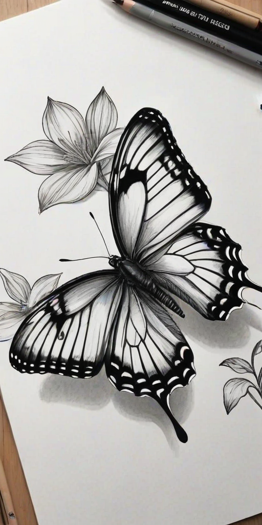 images of butterfly for drawing