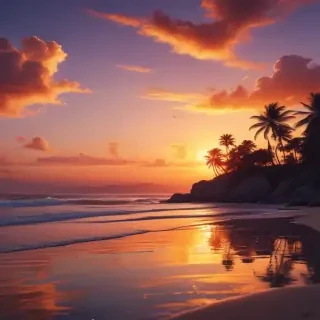 cute sunset backgrounds
