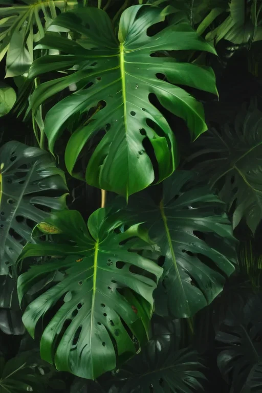monstera background