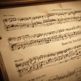 notes music background