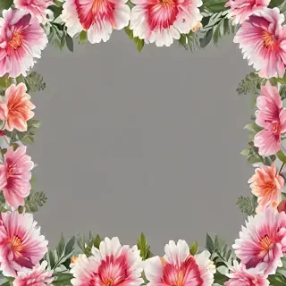 flowers border png