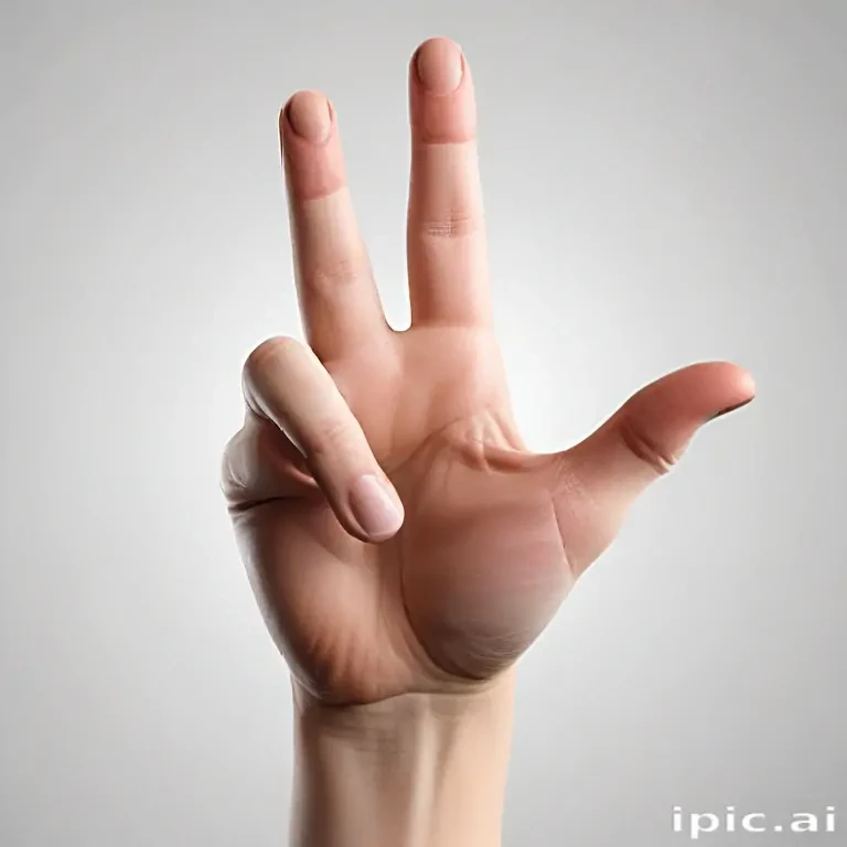 point finger png