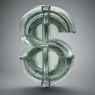 transparent dollar sign