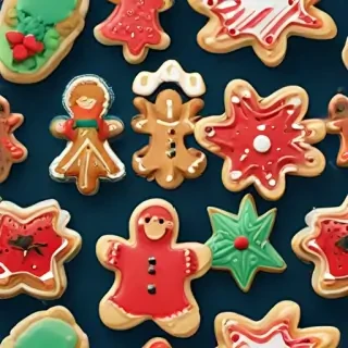 clip art christmas cookies