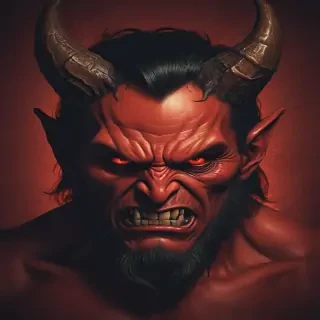 wallpaper of the devil