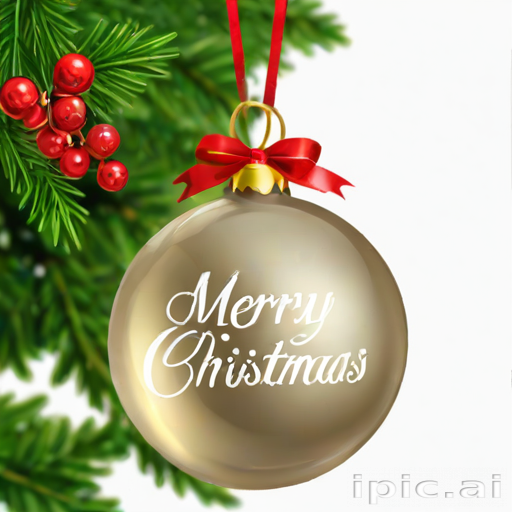 transparent merry christmas