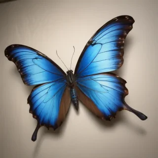 blue morpho butterfly