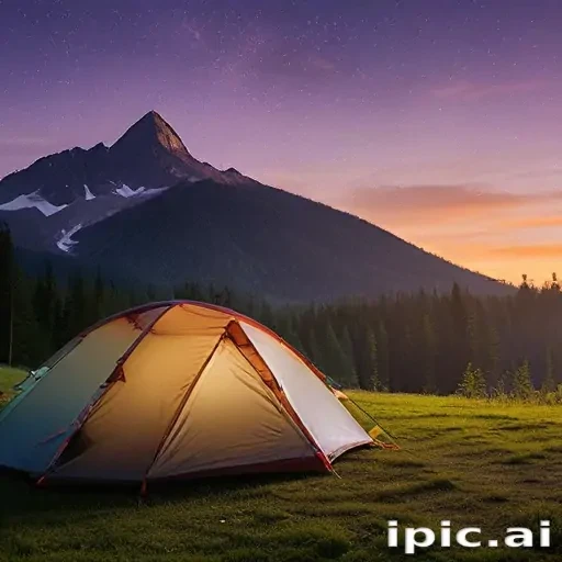 camping background pic