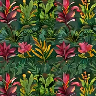 zoom background plants