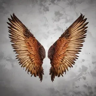 wings with background