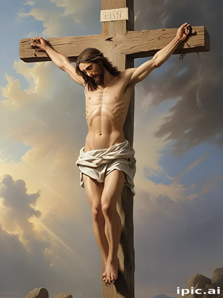 jesus christ on the cross pictures