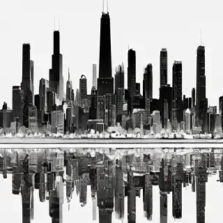 chicago skyline png