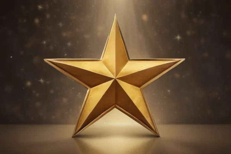 gold star background