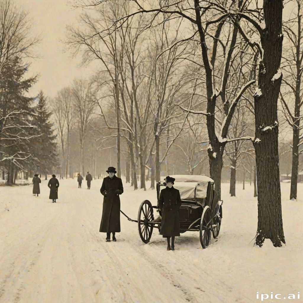 vintage winter pictures