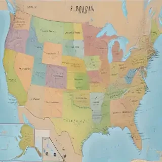 show me a map of the u.s.