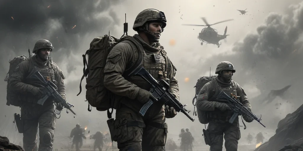 army drawing