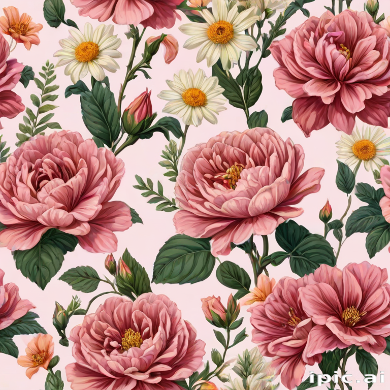 aesthetic flowers png