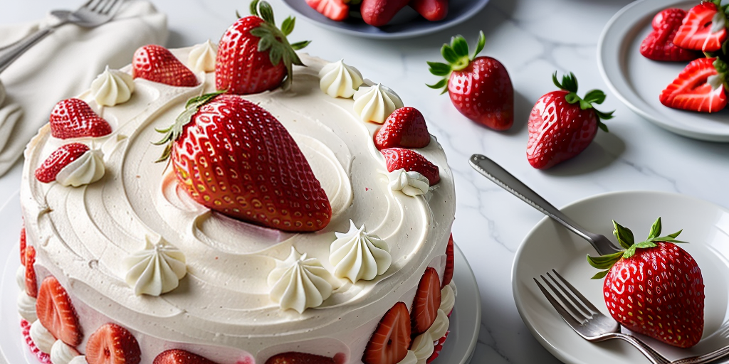 how to make a strawberry filling for a cake