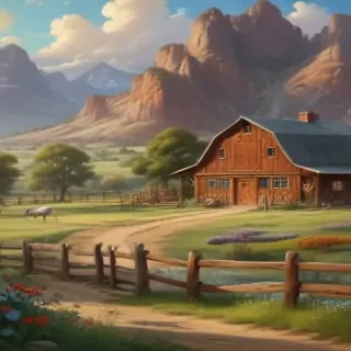 ranch background