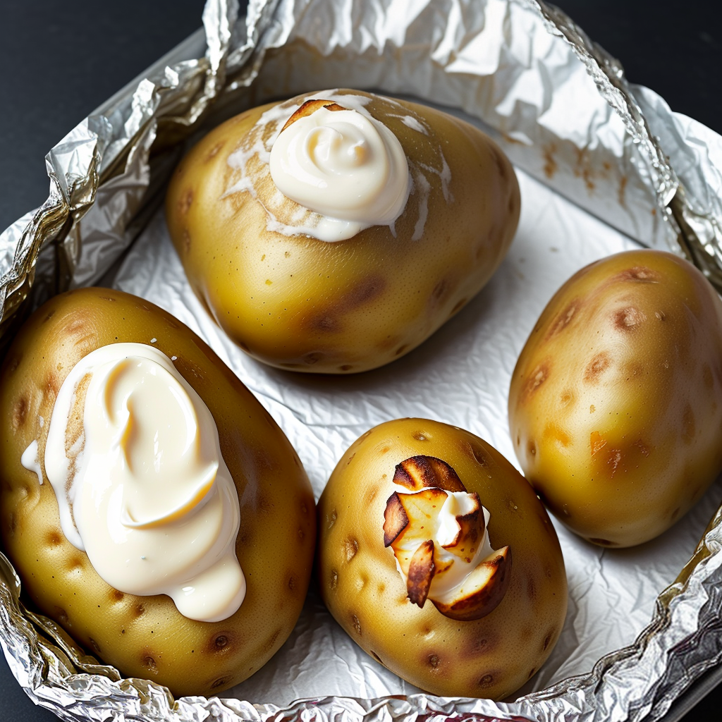 can you bake potatoes without foil