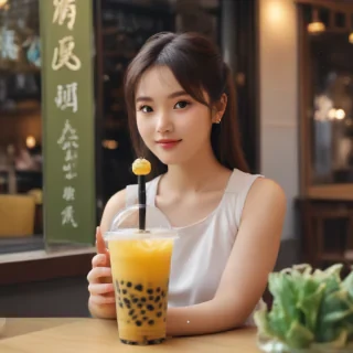 bubble tea cute