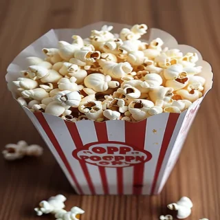 transparent popcorn