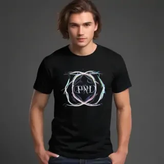 black tee png