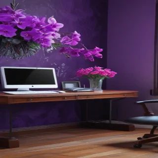 computer wallpaper purple