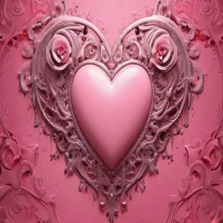aesthetic pink valentines wallpaper