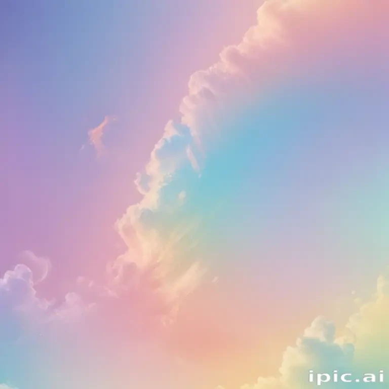 pastel rainbow bg