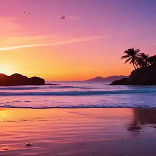 cute sunset wallpaper