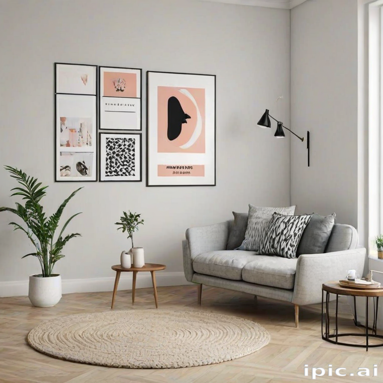 gallery wall mockup