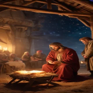 manger scene images free