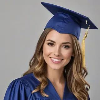 grad hat png