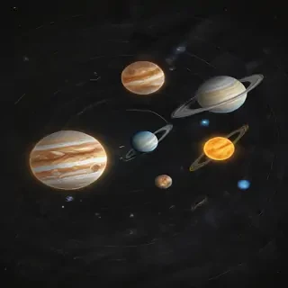 solar system png
