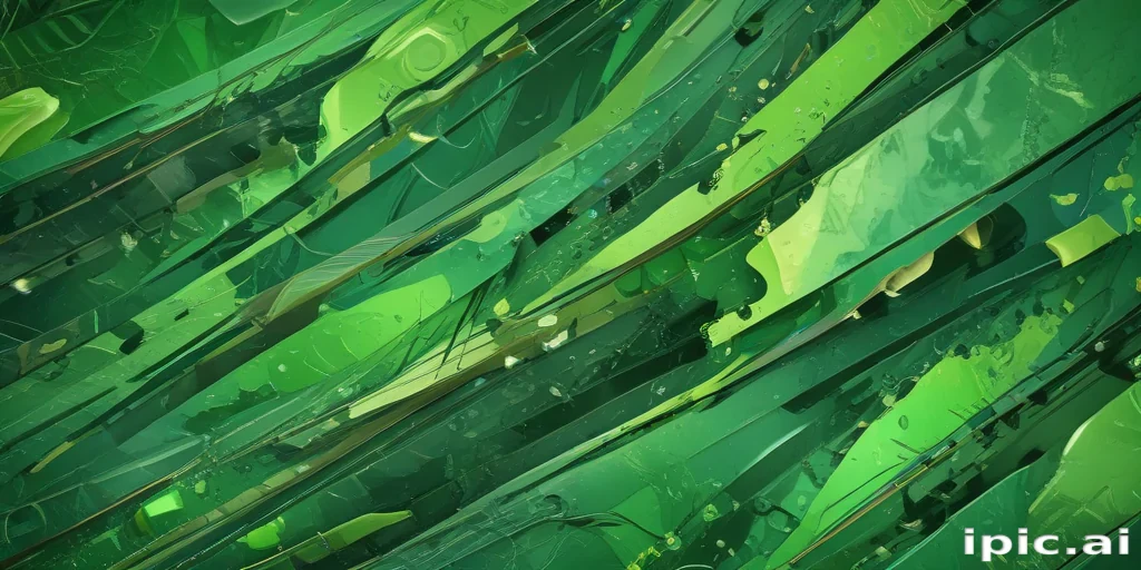 green abstract wallpaper