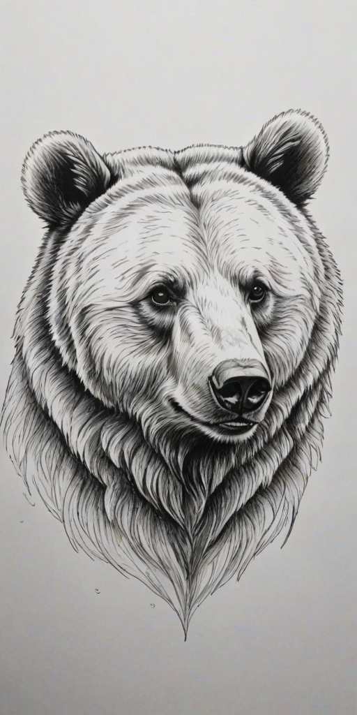 bear drawing images