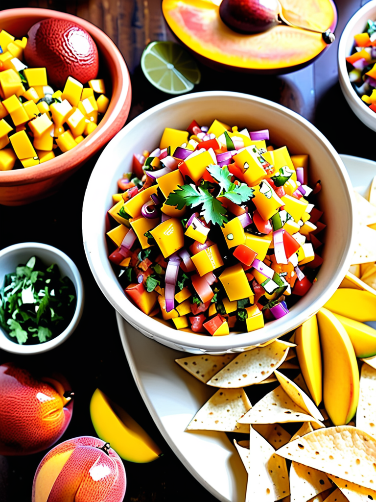 mango peach salsa santa barbara
